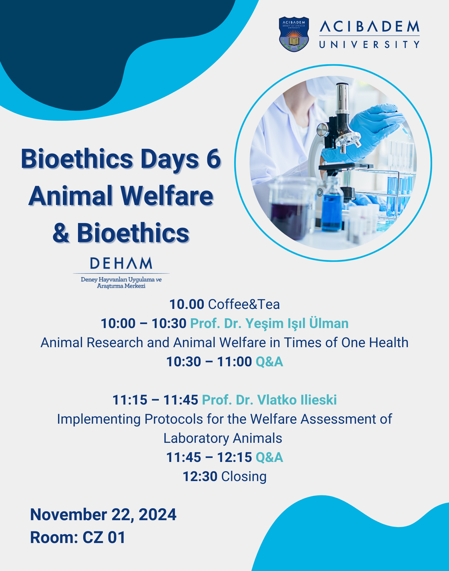 Bioethics Days 6 Animal Welfare & Bioethics