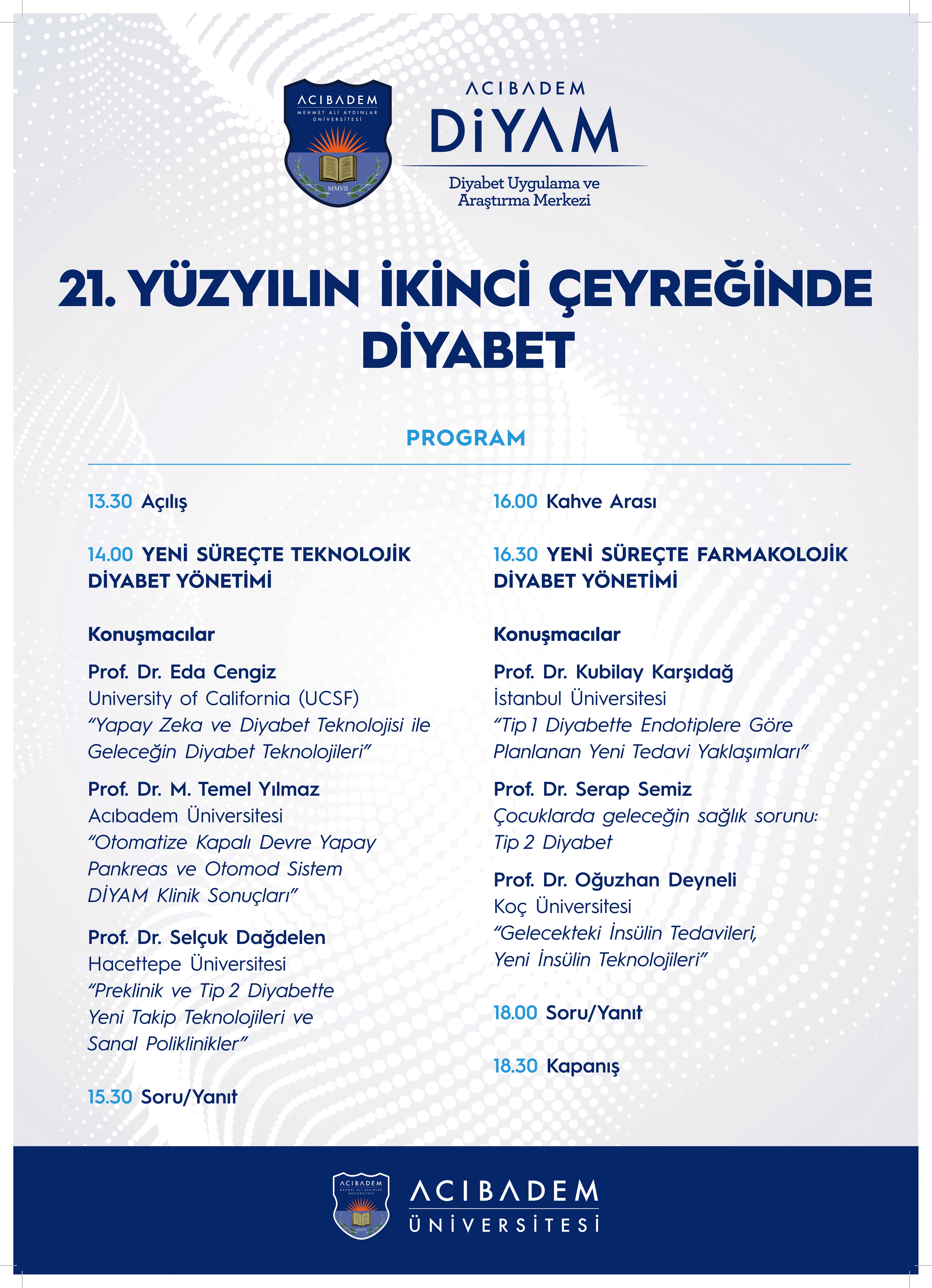 21.yüzyılın ikinci çeyreğinde diyabet