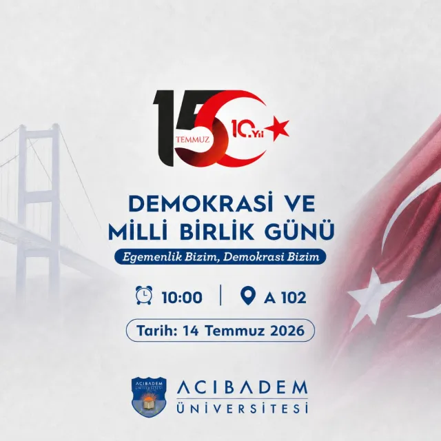 15 Temmuz Demokrasi ve Milli Birlik Günü Anma Etkinliği | Egemenlik Bizim, Demokrasi Bizim