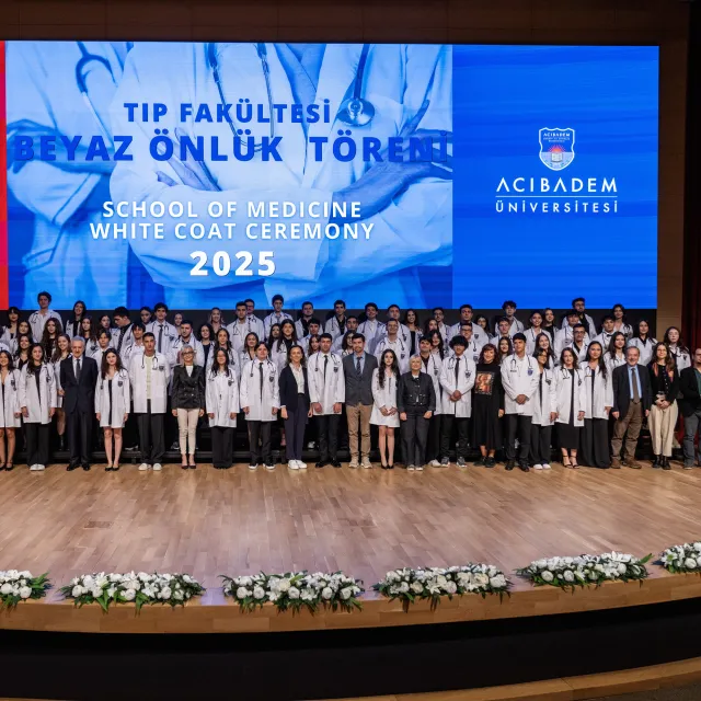 Acıbadem University School of Medicine Holds Its 17th White Coat Ceremony
