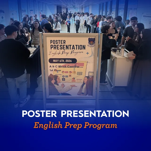 English Preparatory Program Students Held a Poster Presentation Event.