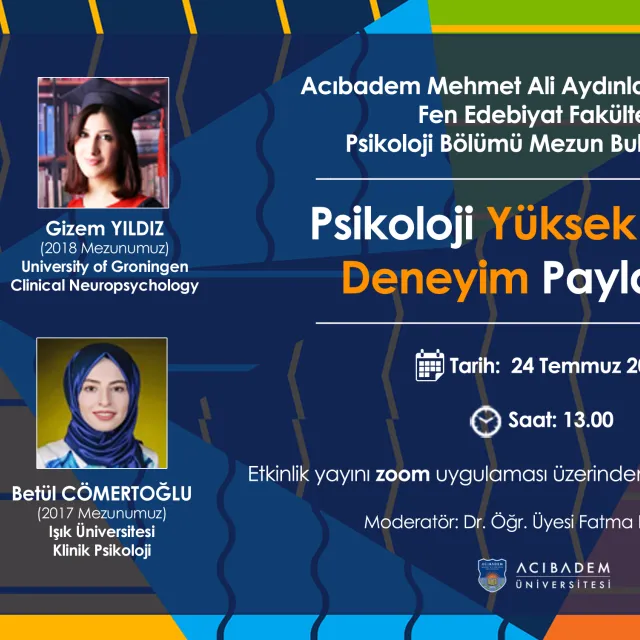 Psikoloji Bölümümüz, mezunlar ile öğrencileri bir araya getirdi