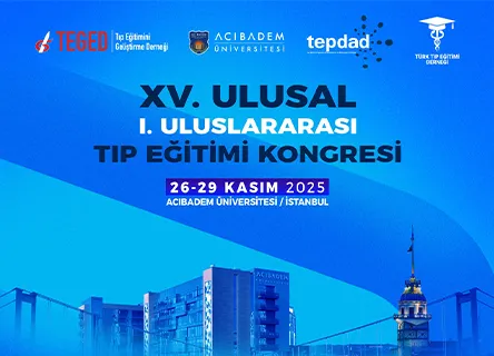 XV. ULUSAL I. ULUSLARARASI TIP EĞİTİMİ KONGRESİ 