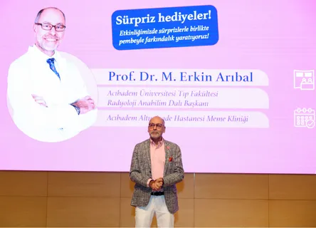 Prof. Dr. Erkin Arıbal, "Meme Kanseri Farkındalık Ayı" Etkinliğinde Radyoloji Alanındaki Son Gelişmeleri Anlattı 