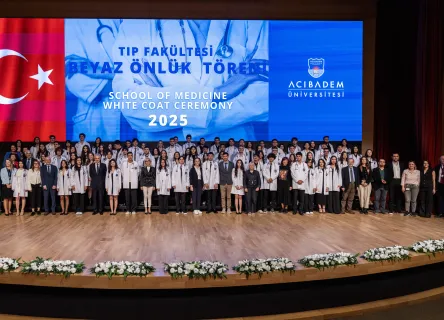 Acıbadem University School of Medicine Holds Its 17th White Coat Ceremony