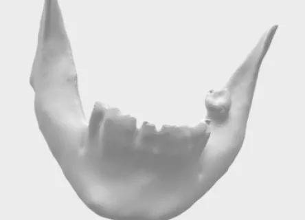 Lisansüstü Öğrencimiz Hilal Selamet, Biyomalzeme Uygulama ve Araştırma Merkezimizde bir alt çene üretti