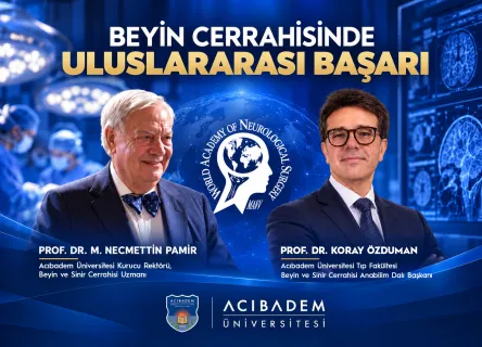 Beyin Cerrahisinde Uluslararası Başarı
