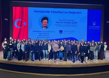 "Hemşirelik Felsefesi ve Değerleri" Konferansı Gerçekleştirildi