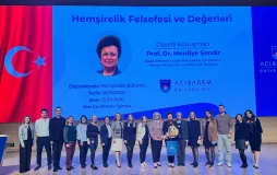 "Hemşirelik Felsefesi ve Değerleri" Konferansı Gerçekleştirildi