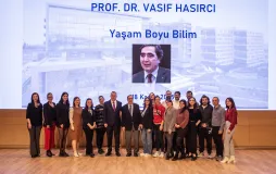 Prof. Dr. Vasıf Hasırcı Üniversitemize Veda Etti
