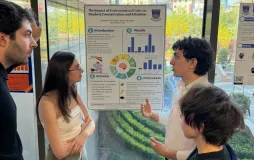 English Preparatory Program Students Held a Poster Presentation Event.