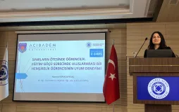 Hemşirelik Akademisyenleri ve Öğrencileri 'Göç Düşü Öğrenci Kongresi’nde Bilimsel Çalışmalarını Sundu