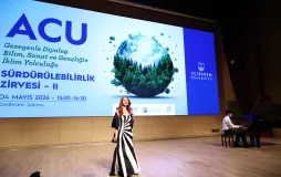 Acıbadem Üniversitesi’nde Sürdürülebilirlik Zirvesi II: Bilim, Sanat ve Gençlik İklim İçin Buluştu