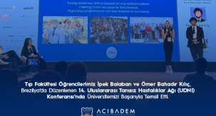 Tıp Fakültesi Öğrencilerimiz, 14. Uluslararası Tanısız Hastalıklar Ağı (UDNI) Konferansı’nda Üniversitemizi Temsil Etti