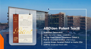 Üniversitemiz Akademisyenlerinin Ortak Buluşu ABD Patent ve Marka Ofisi Tarafından Tescil Edildi 