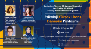 Psikoloji Bölümümüz, mezunlar ile öğrencileri bir araya getirdi